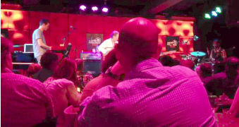 Hans performing with Grammy Winner Lee Ritenour at the North Sea Jazz Club in Amsterdam in 2013